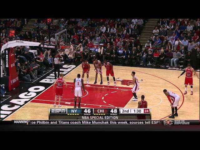 The Jeremy Lin Show Vs. Chicago Bulls (3/12/12)