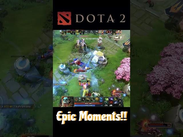 Dota 2 - İnvo and Lancer Kills & Epic Moments!! #shorts #dota2 #дота2