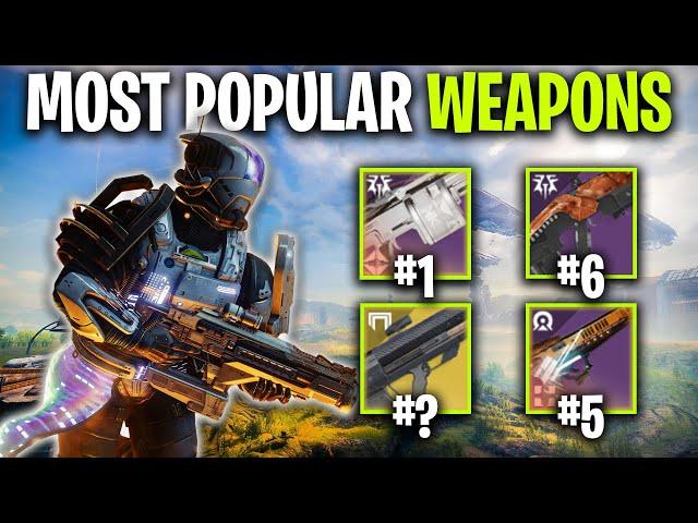 TOP 10 MOST POPULAR WEAPONS Being Used In Act II Revenant Episode Destiny 2