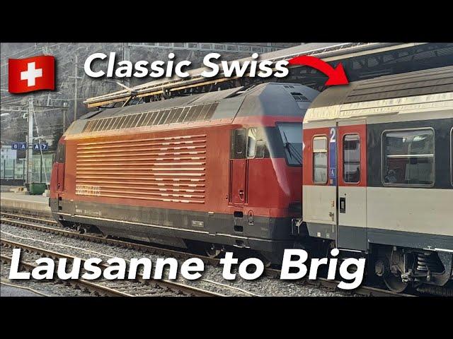 Traveling across the STUNNING Alps with SBB