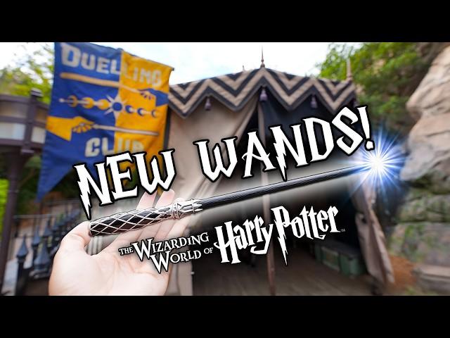 EPIC NEW WANDS & SPELLS at The Wizarding World of Harry Potter! Universal Orlando