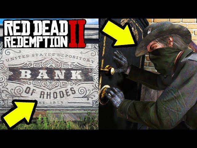 SECRET BANK HEIST in Red Dead Redemption 2! RDR2 Money Fast and Easy!