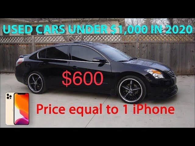 TOP Used Cars Under $1000 Equal To 1 iPhone SUV Battle