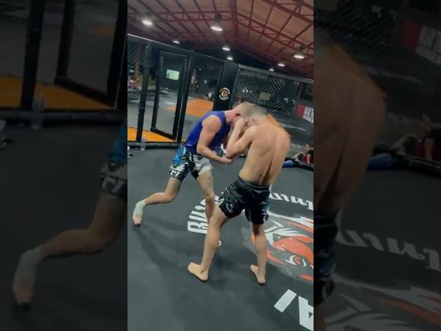 Petr Yan Light Body Padding with young Irish warrior 