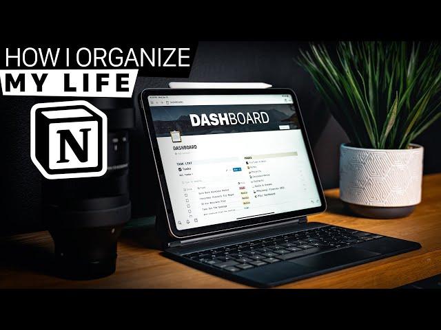 My Notion Setup Tour - The BEST Organization & Productivity App EVER!