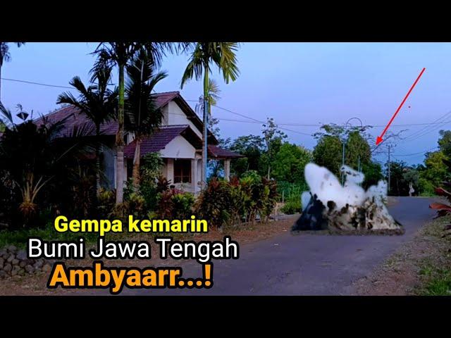 GEMPA TUBAN!! SAATNYA JAWA SIAGA WASPADA PETUNG DALAN SEWU SUASANA JUMAT SIANG GAWAT.