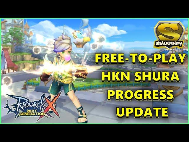 Ragnarok X: Next Generation - Free-2-Play Heavy Knuckles Shura Progress Update! [ENG]