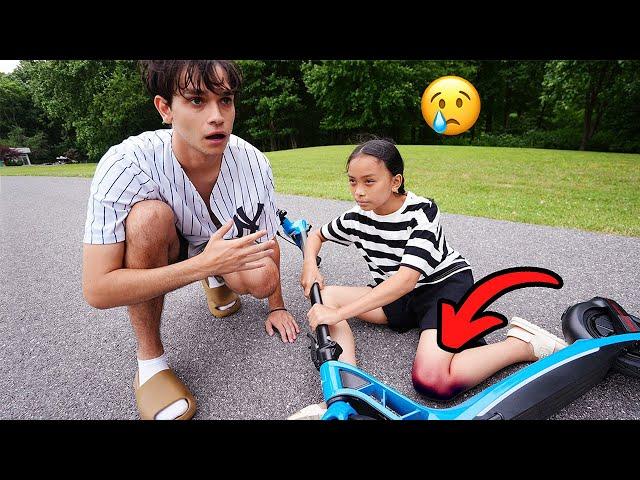 Our Little Sister got hurt…