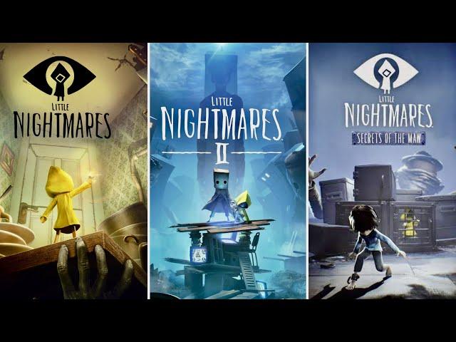 Little Nightmares 1 + 2 + All DLC Gameplay Walkthrough In Order (Full Game No Commentary)