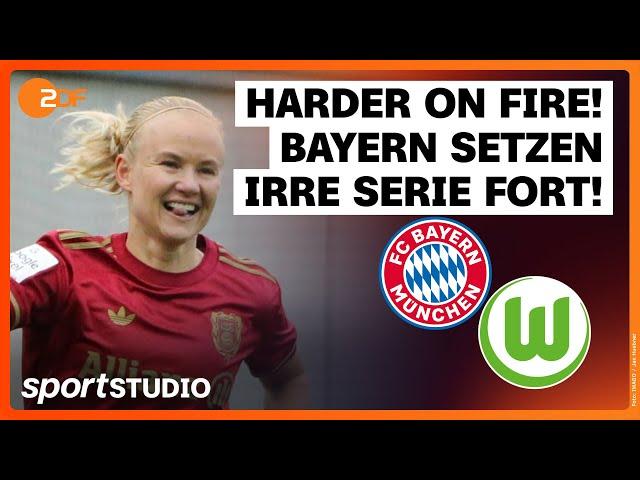 FC Bayern München – VfL Wolfsburg | Frauen-Bundesliga, 17. Spieltag 2024/25 | sportstudio