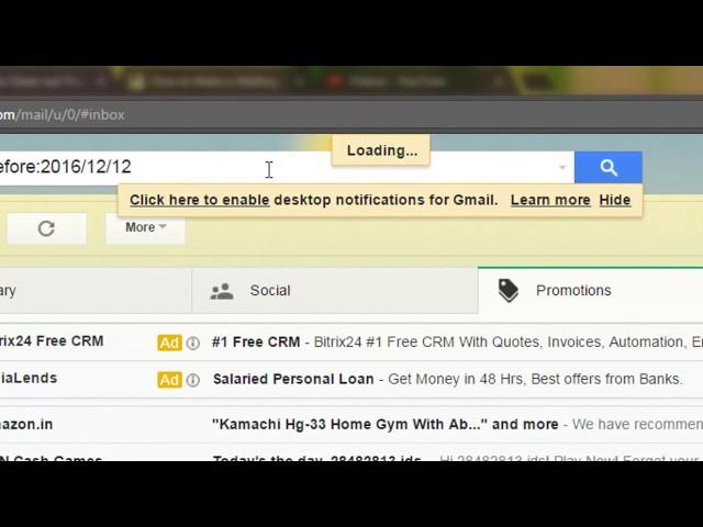 How to Delete Gmail Mails  Older Than a Certain Date