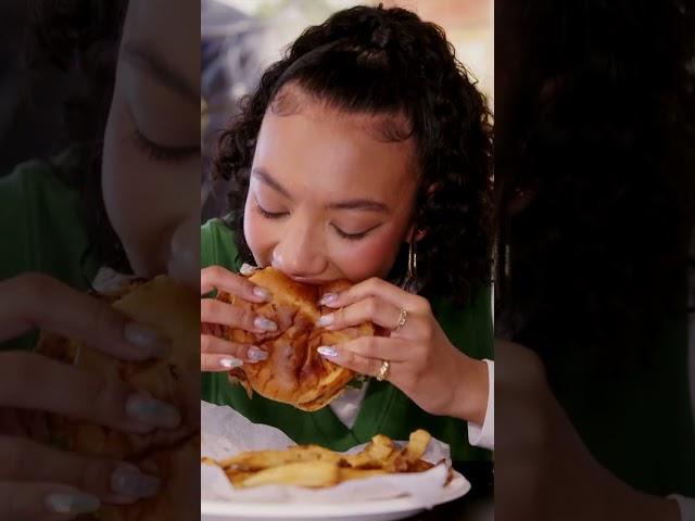 Asia Jackson Eats An Entire Menu of Vegan Food! #ANewGreenBook #Compton #AsiaJackson #Tastemade