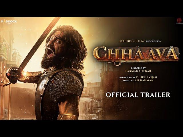 Chhaava - Trailer | Vicky Kaushal | Rashmika M | Akshaye K | Laxman U | Dinesh Vijan | Maddock Films