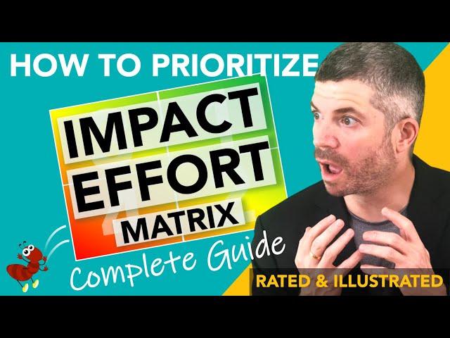 Impact Effort Matrix (aka PICK Matrix, Action Priority Matrix, Impact Ease Matrix) - RATED!!!