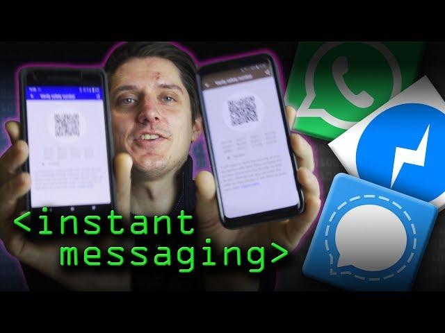 How Signal Instant Messaging Protocol Works (& WhatsApp etc) - Computerphile