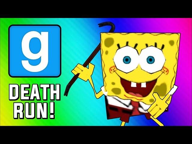 Gmod Deathrun - Spongebob Parody Map! (Garry's Mod Sandbox Funny Moments)