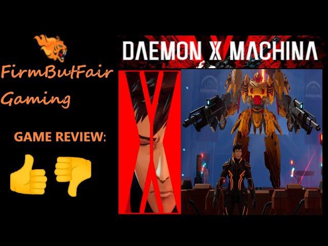 FirmButFair Gaming: Honest Game Review -DAEMON X MACHINA- Mech Aerial Combat, complex arsenal & more