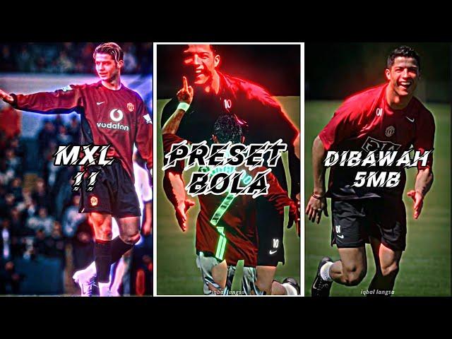 preset pemain bola di bawah 5mb viral di tiktok