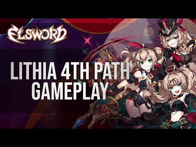 [Elsword Official] - Lithia 4th Path Gameplay Trailer