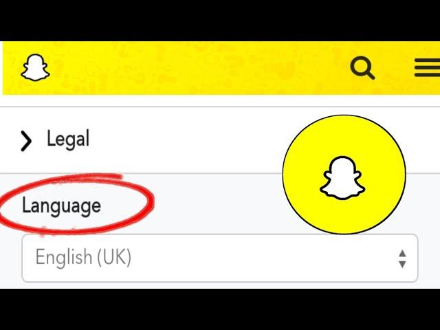 How to Change Snapchat Language || Change Language in Snapchat