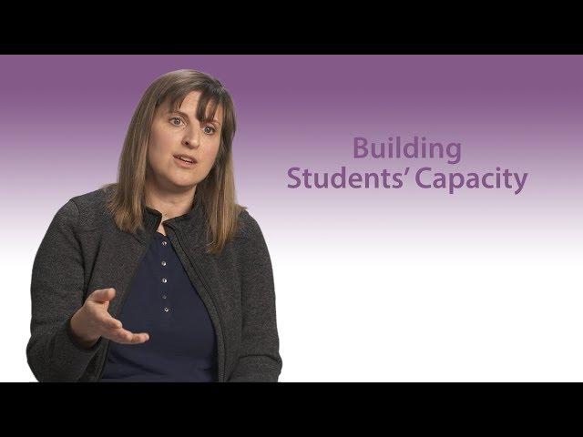 Capacity - Building Students’ Capacity