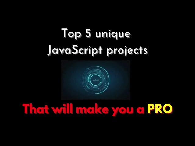 Top 5 JavaScript projects