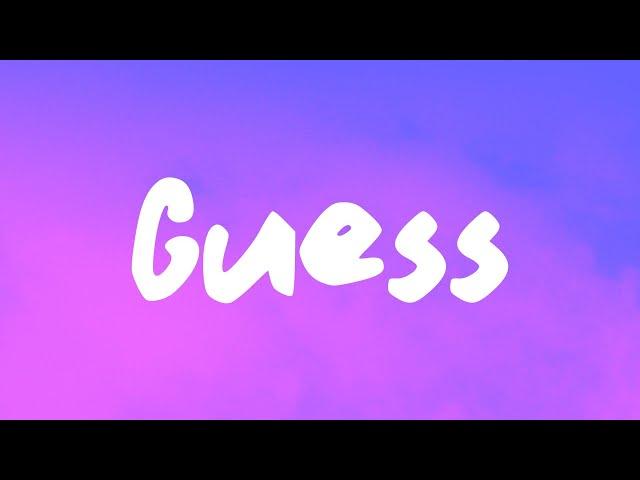 Charli xcx - Guess ft. Billie Eilish