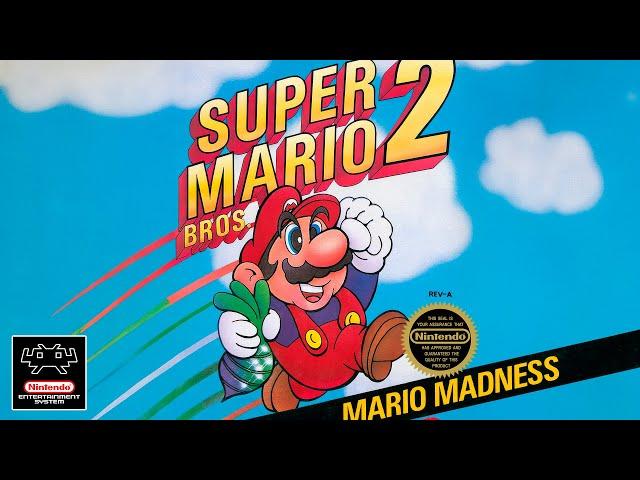 Super Mario Bros. 2 (USA) [Full Game] [Longplay - No Commentary] [RetroArch NES FCEUmm]