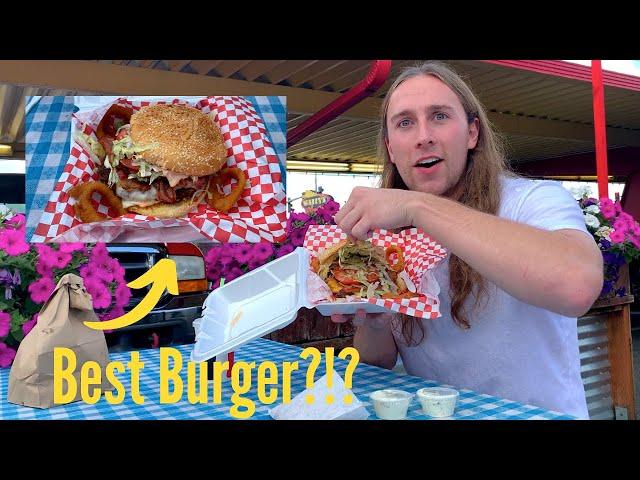 Episode 6 - New Best Burger?! Wally's Drive-In in Buckley, WA! *Bloopers At The End!*