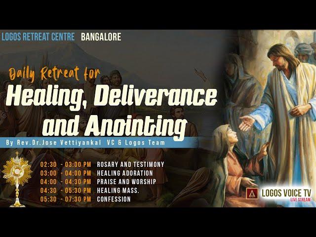 Daily Retreat for Healing, Deliverance and Anointing | 19 - December -2024  |  Logos Retreat Centre