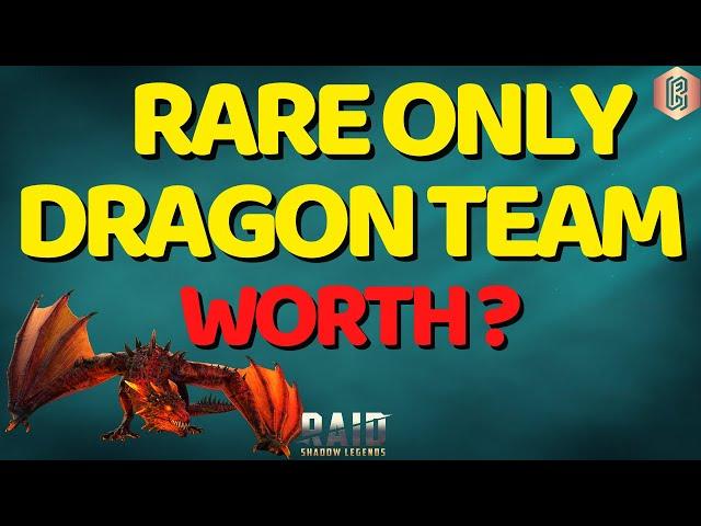 Dominate "Rare Only" Dragon Tournament with these Early/End-game teams | Raid: Shadow Legends