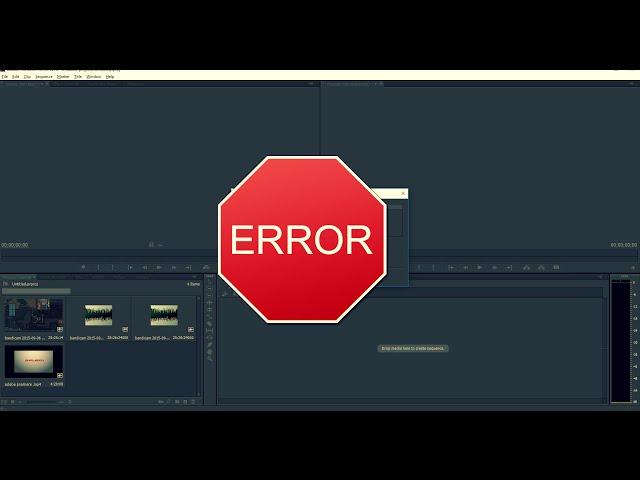 file import failure adobe premiere - how to import mp4 into premiere