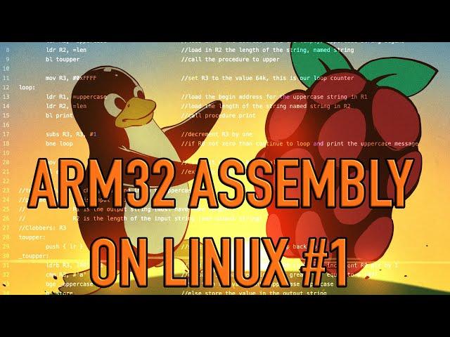 Hello World, ARM32 Assembler Linux