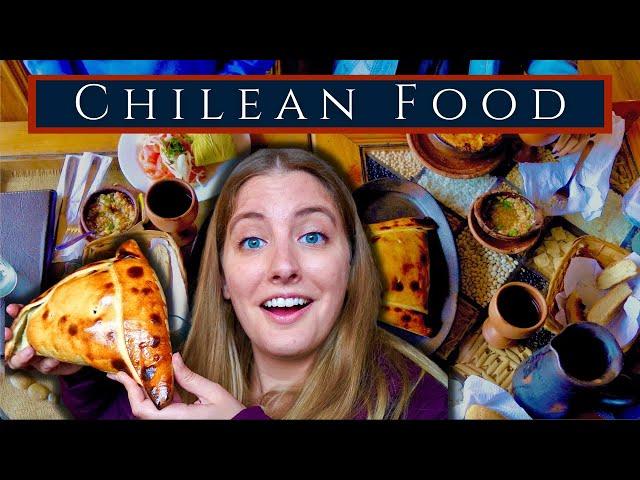 Chilean Food is AMAZING | Trying food in Chile