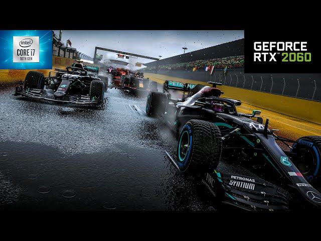 F1 2020 Gameplay at Ultra High Settings || i7 10th Gen @2.6 GHz + RTX 2060 6 GB || Acer Predator