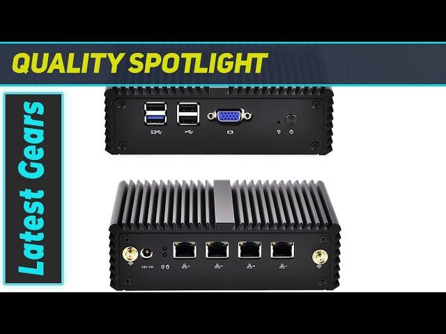 Qotom 4 LAN Mini PC Q190G4N-S08: Best Mini PC for Firewall and Home Office Solutions?