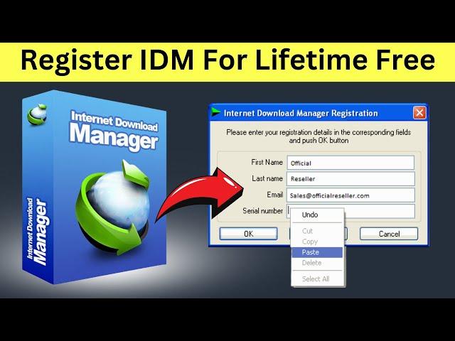 How to Register IDM free for Lifetime | How to Register IDM Serial Key | IDM Registration 2025