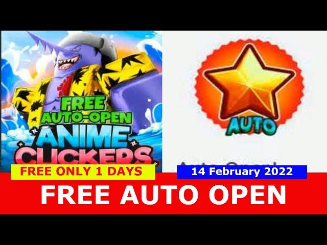 NEW UPDATE *FREE ONLY 1 DAYS* ALL CODES! Anime Clicker Simulator ROBLOX | February 14, 2022