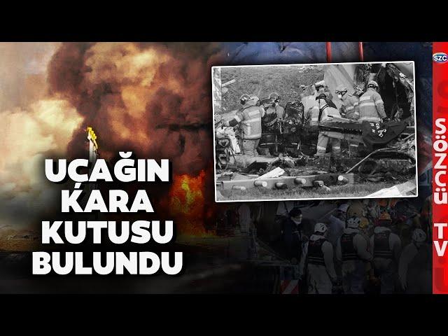 Güney Kore’de Düşen Uçağın Kara Kutusu Bulundu! İşte Facianın Nedeni...