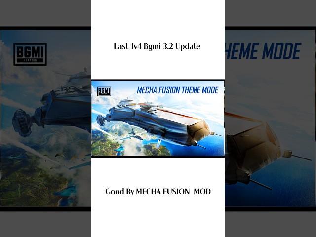 Good By MECHA FUSION MOD Bgmi  @STG36 #bgmi #pubgmobile #pubg #funny #shorts