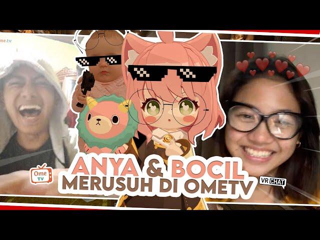 ANYA DAN BOCIL BAR BAR MERUSUH DI OMETV