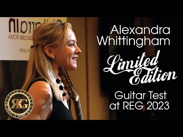 REG 2023 // LIMITED EDITION GUITAR TEST // ALEXANDRA WHITTINGHAM