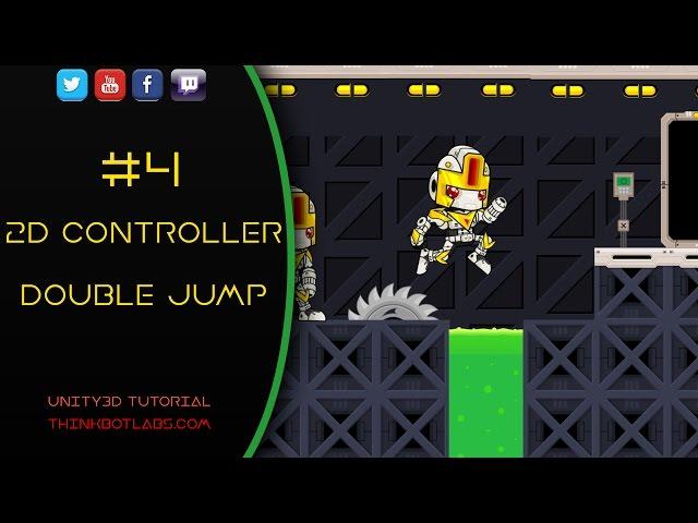 Unity 2D Character Controller: Double Jumping