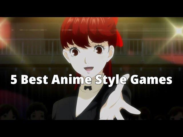 My 5 Best Anime Games Of All Time