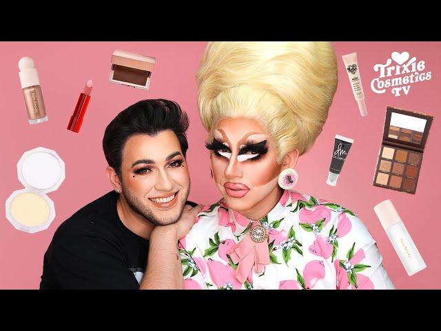 Kiki with MannyMUA (trying out new makeup from Rare Beauty, Lunar Beauty, and More!)