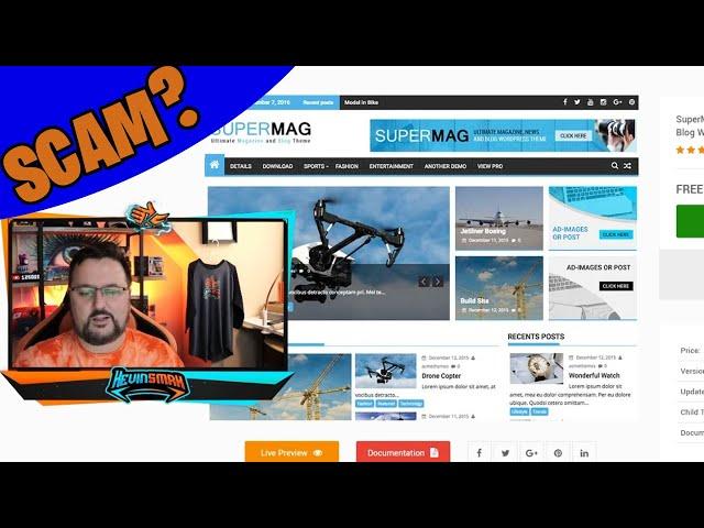 Acme Theme Review - What Money Back Guarantee ? (SuperMag)