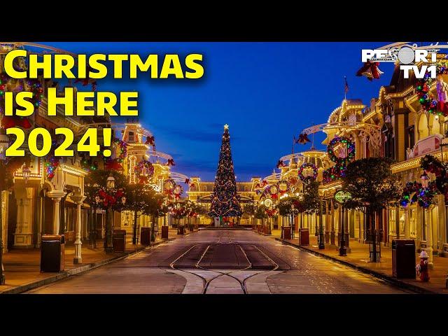 Live: Christmas is Here at Magic Kingdom 2024 - Walt Disney World Live Stream