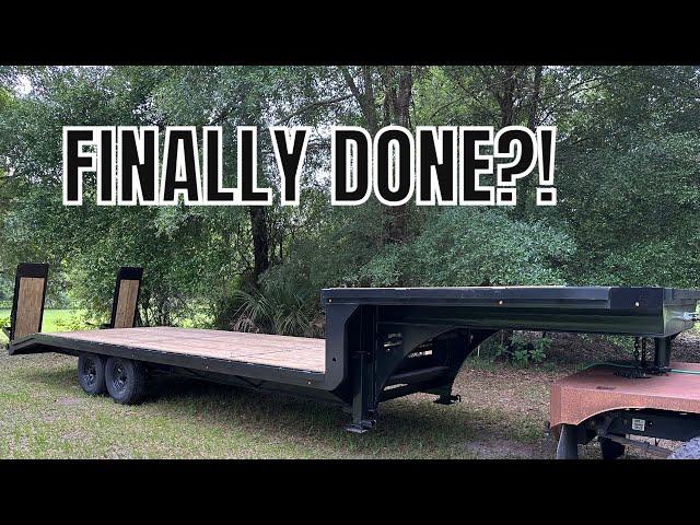 Stepdeck Gooseneck Is Done?! Pt 9