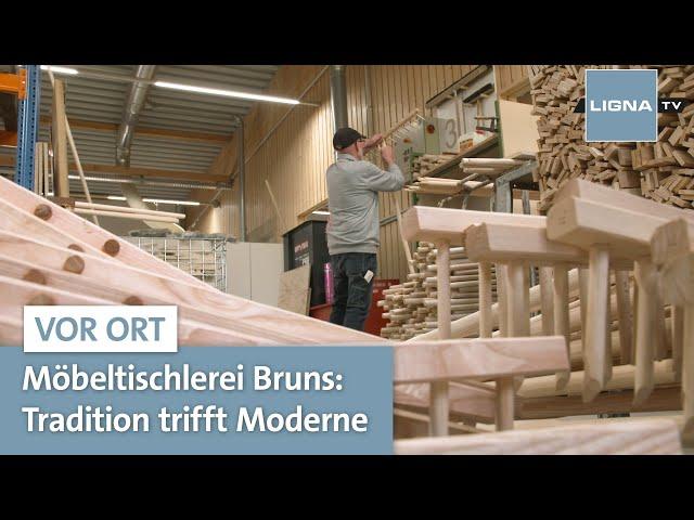 Altes Handwerk mit Zukunft | Vor Ort bei der Möbeltischlerei Bruns | LIGNA.TV