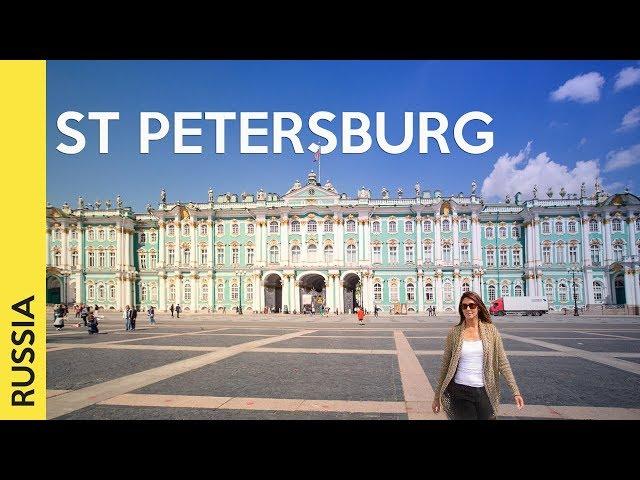 ST PETERSBURG, RUSIA tur: cele mai renumite atracții (Vlog 2)